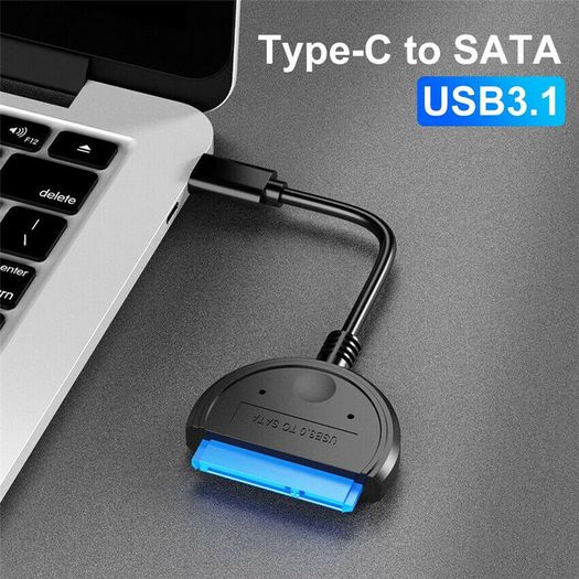 USB 3.1 (Type-C) to SATA 3.0 (5Gbps) Converter Adapter Cable for 2.5" SATA HDD/SSD (Brand New/Warranty)