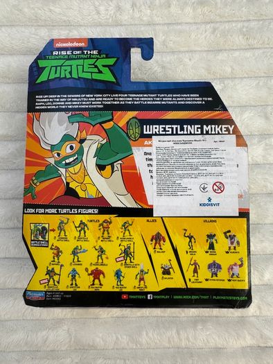Rise Of The Teenage Mutant Ninja Turtles Wrestling Mikey Aka One Love TMNT Please see photos