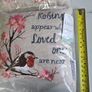 LANGS Home decorative pillows Robins 3 in a pack Robins appear when loved ones are near Image 6