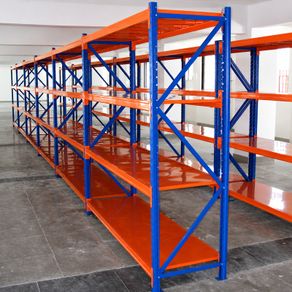 Long Span Shelving With Metal Shelves Strong Racking