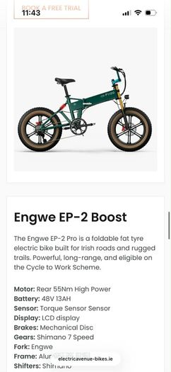Electric Bike Enguie EP-2