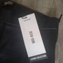 Zara black leather look trousers Image 4
