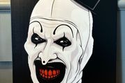Terrifier Tin Metal Sign