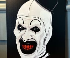 Terrifier Tin Metal Sign