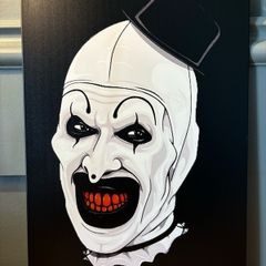 Terrifier Tin Metal Sign