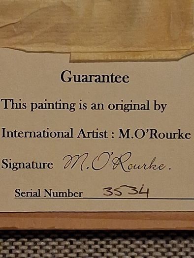 M.O'Rourke Original Painting
