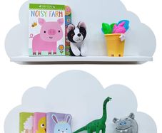 Children's Cloud Floating Shelves