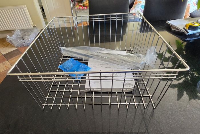 Kitchen 500mm Pull Forward Baskets Pack 2. New.