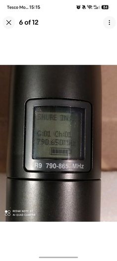 Shure Ur4d+ dual SM58