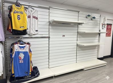 Clothe reins retail fittings
