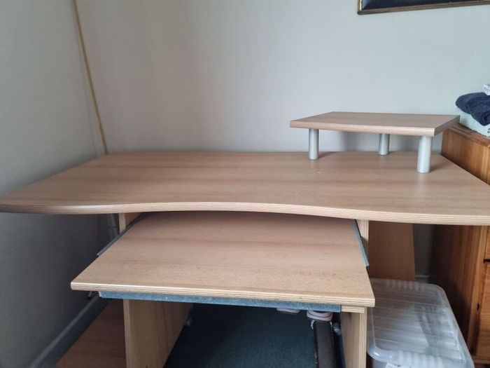 Desk and office chair