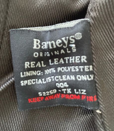 Leather Jacket Barneys NY