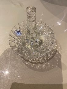 Galway crystal ring holder