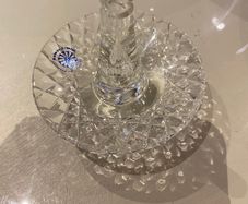 Galway crystal ring holder