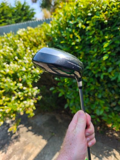 Set of golf clubs