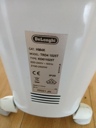 DeLonghi Dragon 4 Oil Filled Radiator