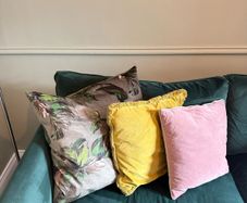 2 x large scatterbox cushions