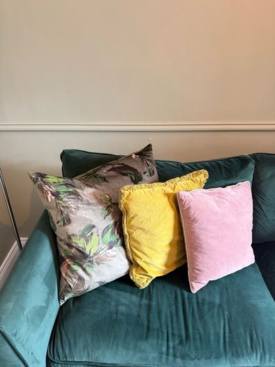 2 x large scatterbox cushions