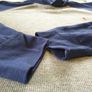 Ralph Lauren Boys Sweatshirt Gray Hoodie Navy Sleeves 10 to 12 Years Large Image 7