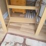 light oak coloured computer desk Image 3