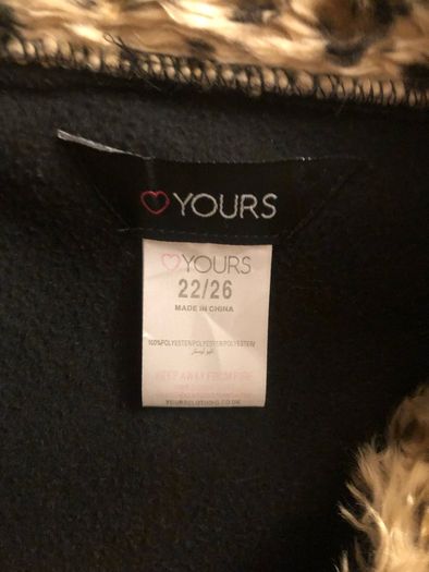 Yours poncho style jacket (size 22-26)