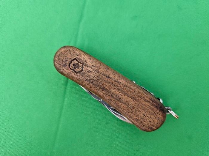 Victorinox Delemont 84mm Model with Walnut Handle Swiss Army Knife