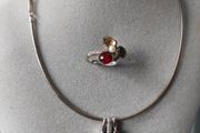 Zinzi sterling silver matching set