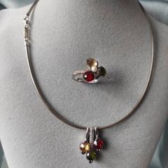 Zinzi sterling silver matching set