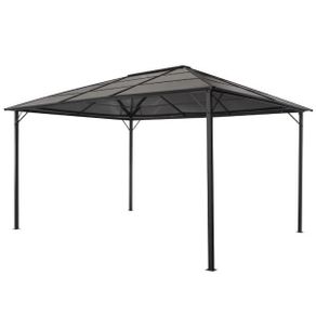 Gazebo 4x3m Aluminium Hard Roof