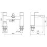 Bath Shower Mixer Tap | Brushed Brass | Niagara Albury Image 2