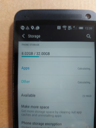 HTC ONE, 32GB, in excellent condition