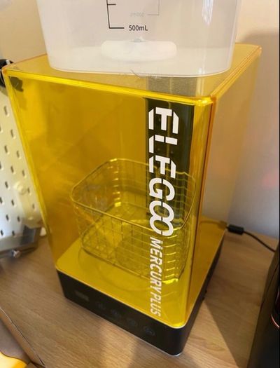 Resin 3D printing Kit - Elegoo Mars 2 pro / With curing station, resin and accessories
