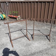 Antique Hand Forged Trestles