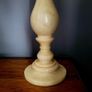 19th Century Carved Alabaster Lamp Image 3