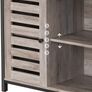 New Greige Cabinet With Open Shelves - FREE P&P Image 5
