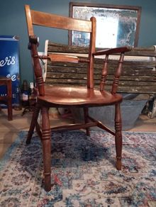 19th century Windsor bar back armchair