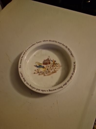 Vintage Wedgewood peter Rabbit nursery bowl