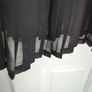 Black Vila dress with pleat detail Image 5