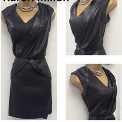 PRICE DROP Karen Millen short draped shift dress - size 10