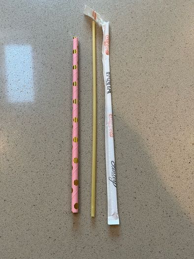 Coca Cola French Straws