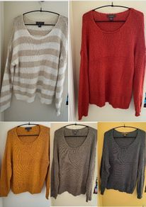 Primark Knitted Style Jumpers X 5