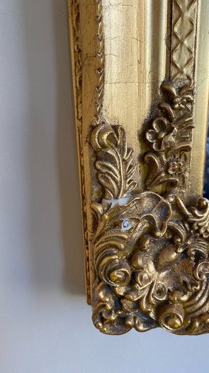 Antique style large mirror