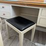 dressing table with mirror and stool Image 3