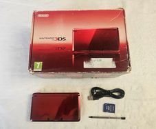 Boxed Nintendo 3DS metalic red
