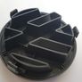 VW Golf Mk5 125mm full Matt Black Grill Badge Emblem bonnet GTI TDI Image 8