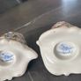 Irish Dresden pretty hand painted candle holders Image 6