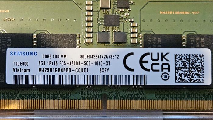 Ddr5 16gb (2x8gb) 4800mt Cl40