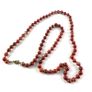 Vintage Red Jasper beaded necklace Image 4