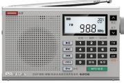 Panda 6206 Aluminium front FM MW SW Full Band Radio DSP Digital Tuning Portable Speaker MP3 Music Player, Record button