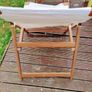 2 Wooden Foldable Garden Chairs Set Image 4
